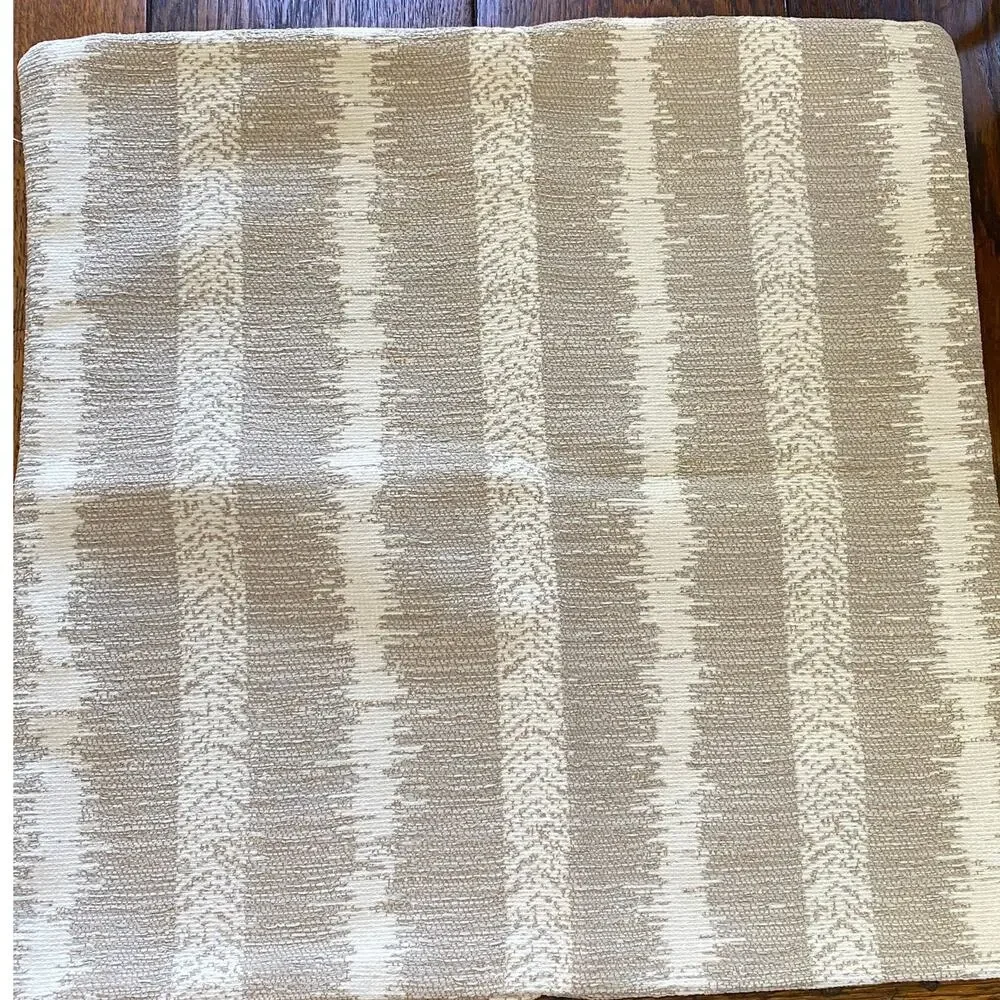 4 NWT Outdoor Restoration Hardware Bayan Stripe Pillow Covers 20x20 Sand